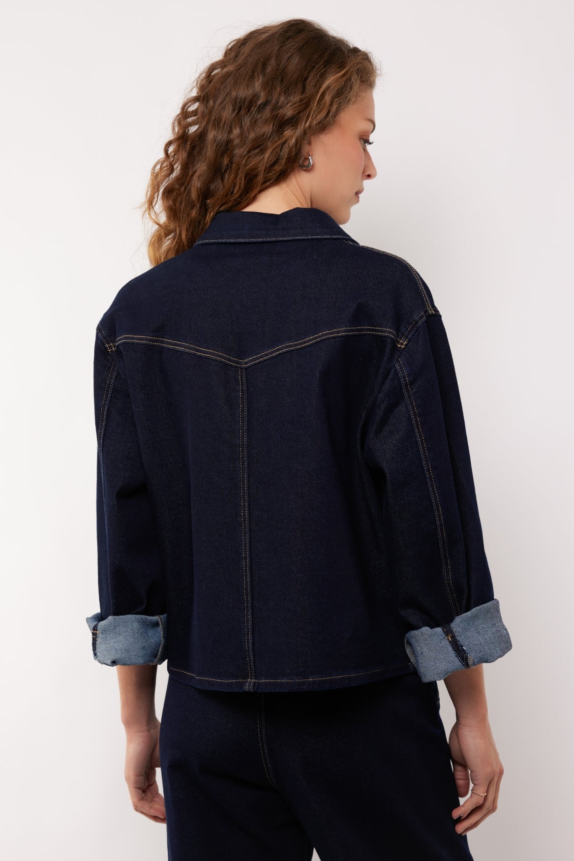 Shalom jacket | Dark Denim