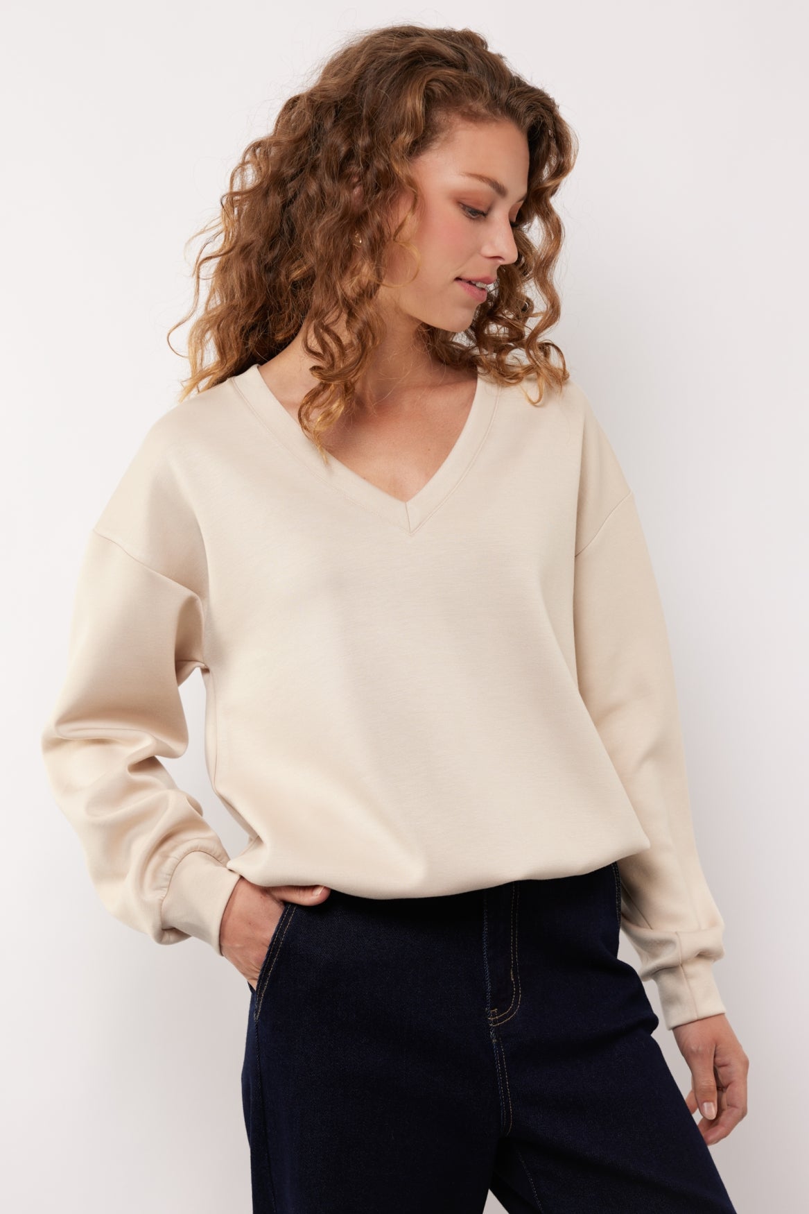 Salma Pullover | Sand