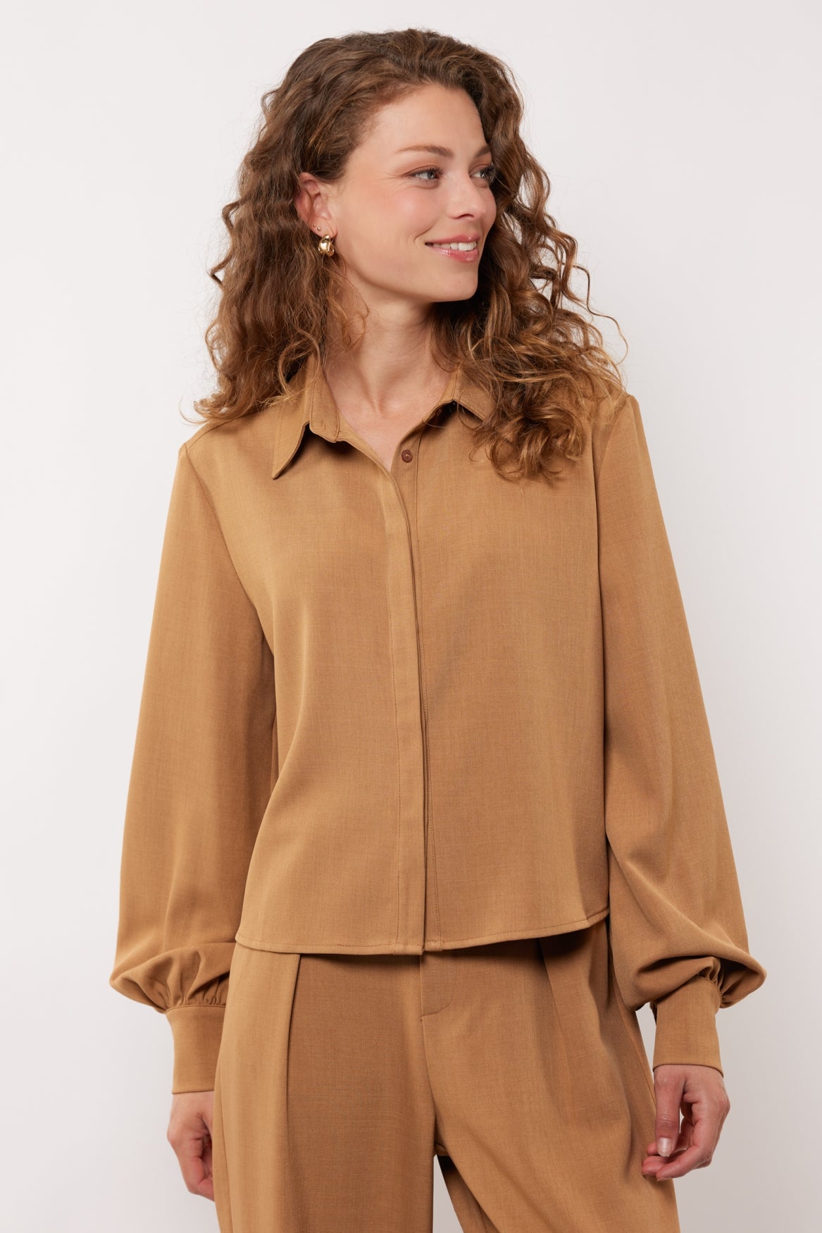 Christina Bluse | Goldgelb