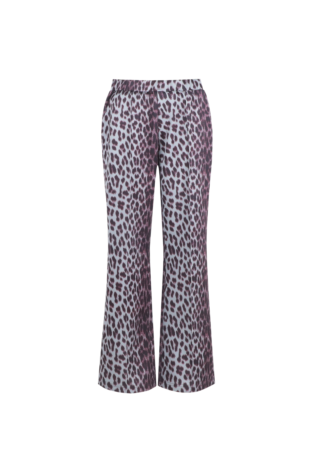 Bindi broek | Gray Melange/Mauve Wine