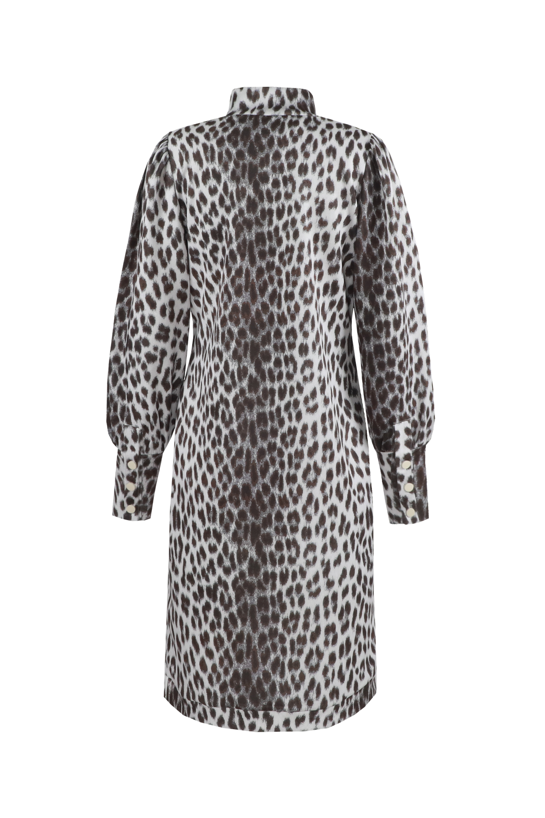 Brandy jurk | Sand/Olive Green