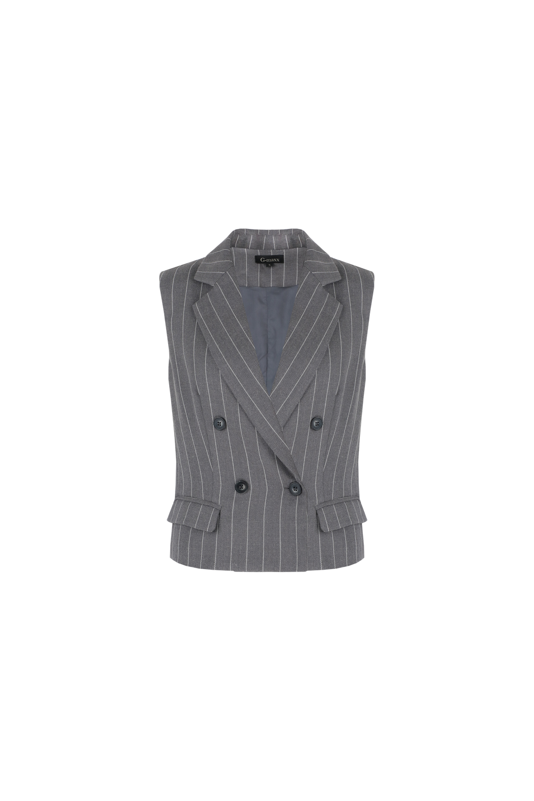 Pink vest | Gray