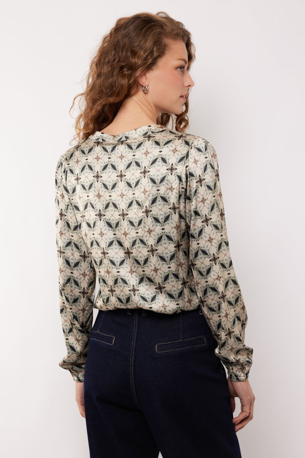 Elita Top | Sand/Farbmix