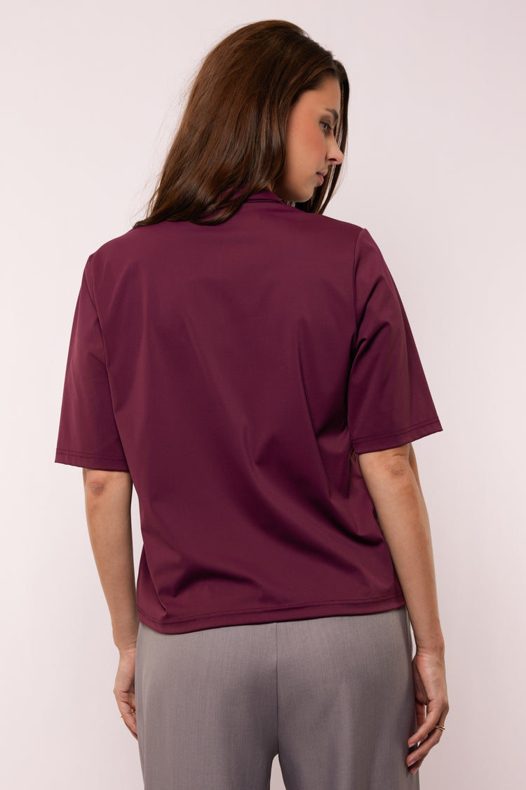 Marlene top | Mauve Wine