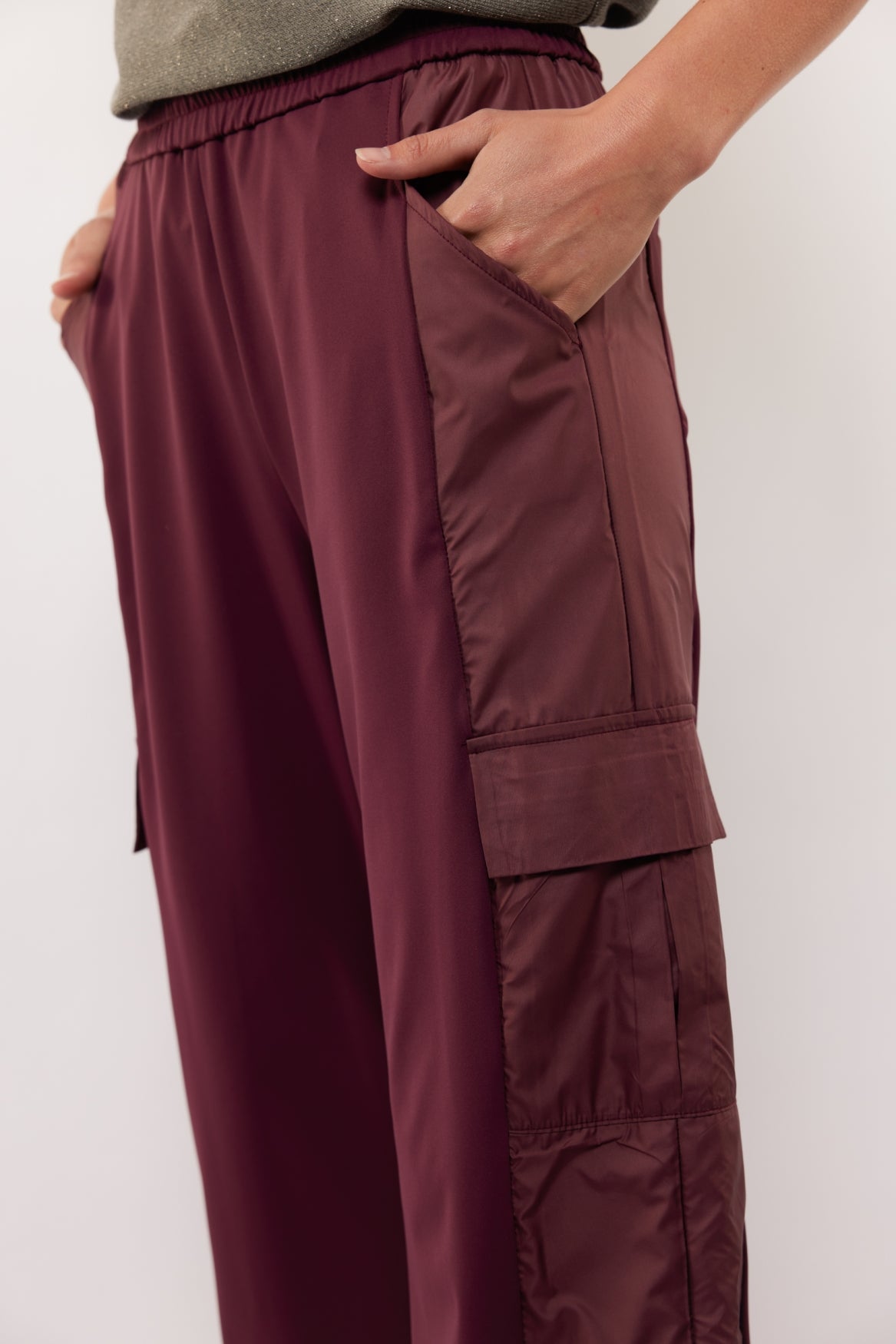 Angelina pants | Mauve Wine