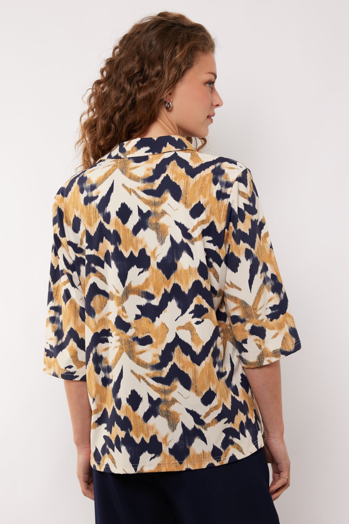 Uma blouse | Oak Buff/Eclipse
