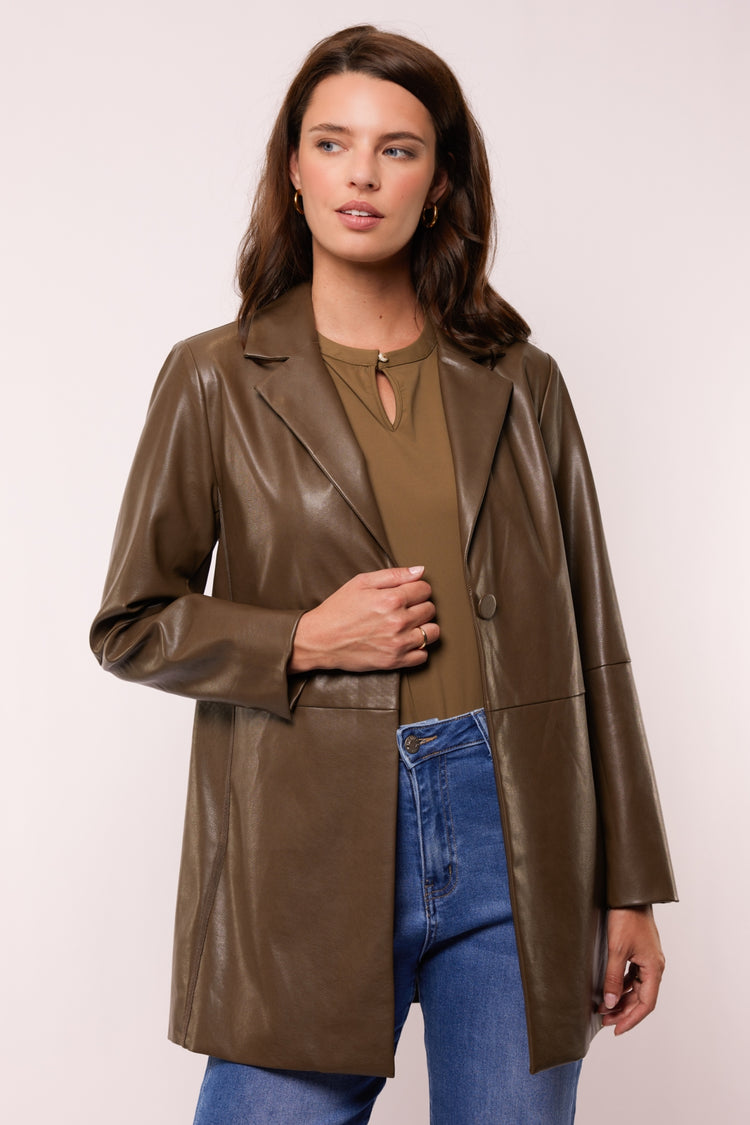 Charlize Blazer | Olivgrün