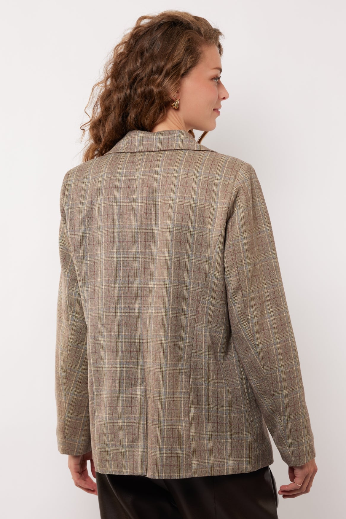 Emmeline Blazer | Mondstein/Holzasche