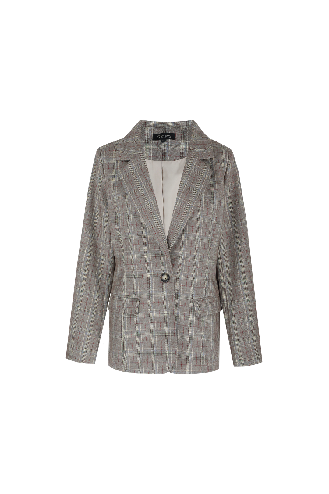 Emmeline Blazer | Mondstein/Holzasche