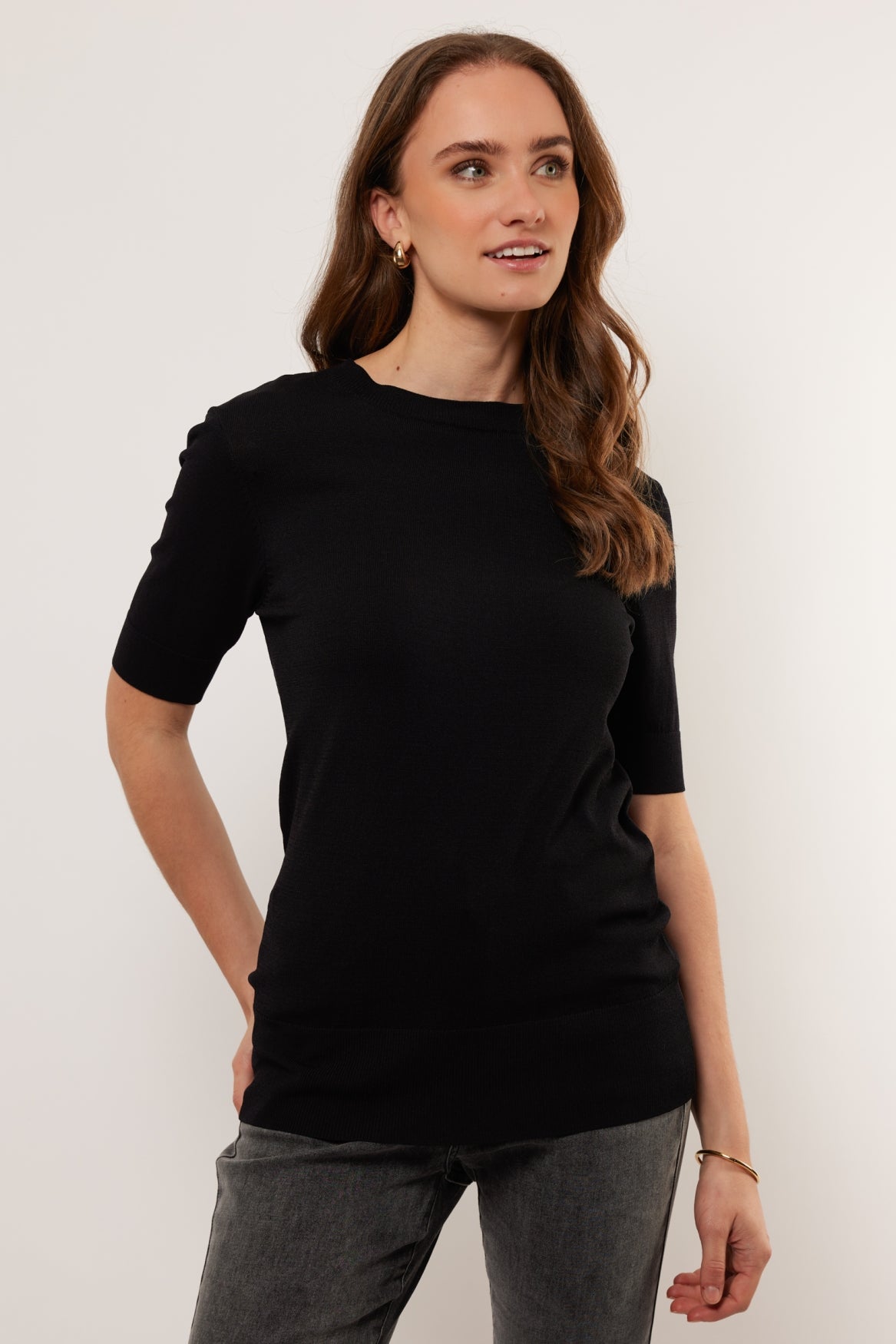 Camillia-Oberteil | Schwarz