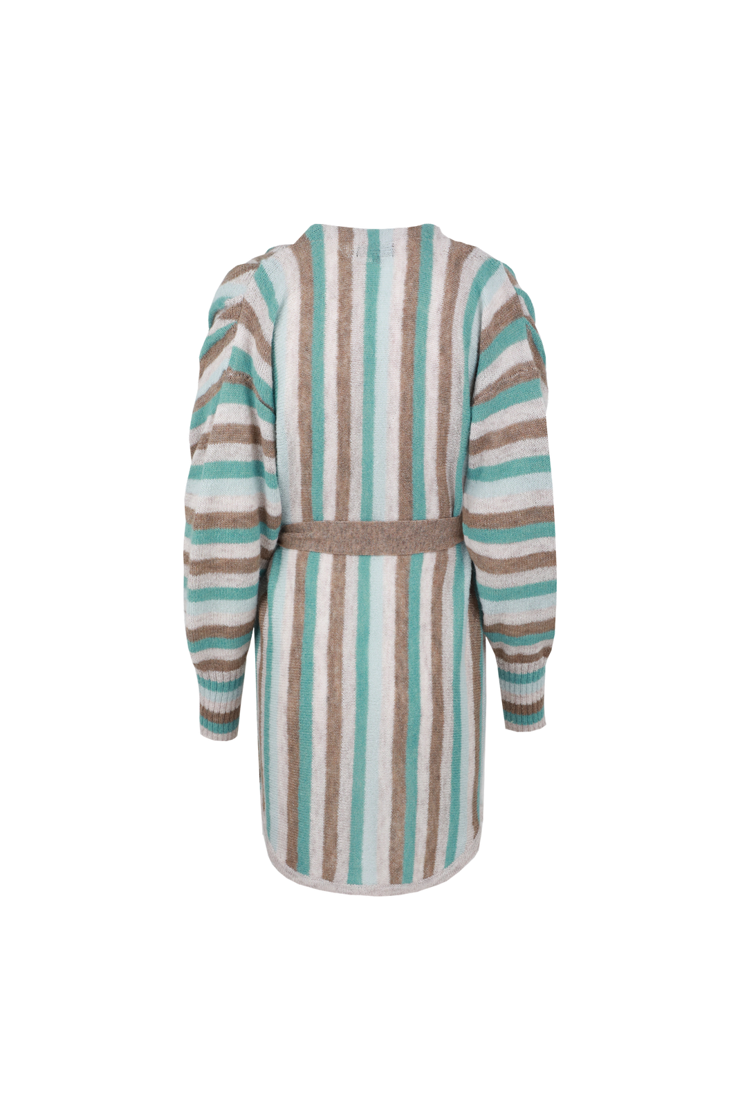 Amina cardigan | Gravel/Arctic Blue