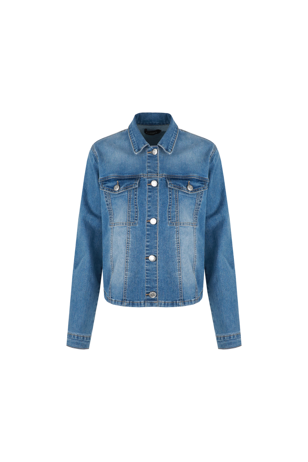 Selena Jacke | Denim Mittelblau