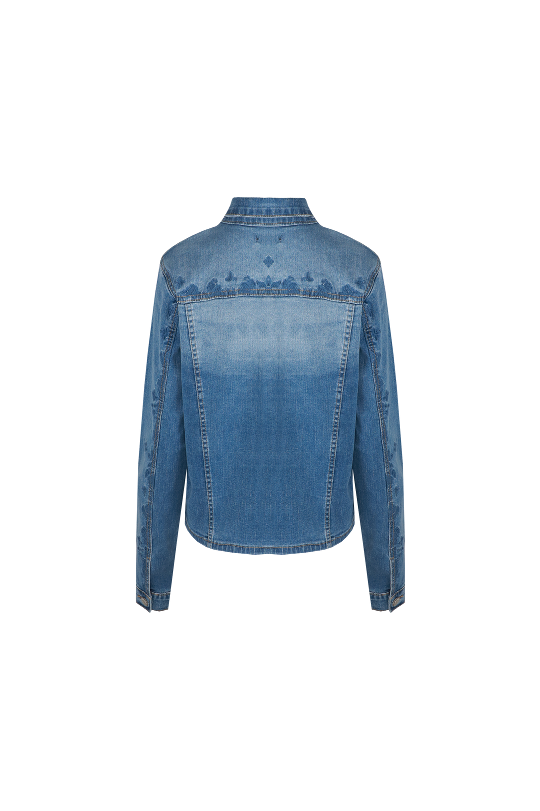 Selena Jacke | Denim Mittelblau