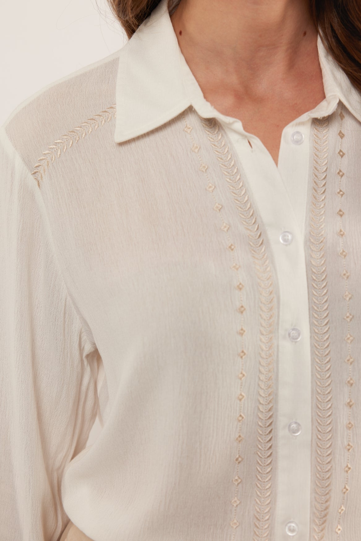 Senne blouse | Offwhite