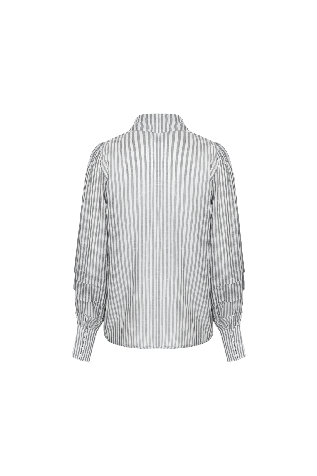 Livia blouse | Offwhite/Black