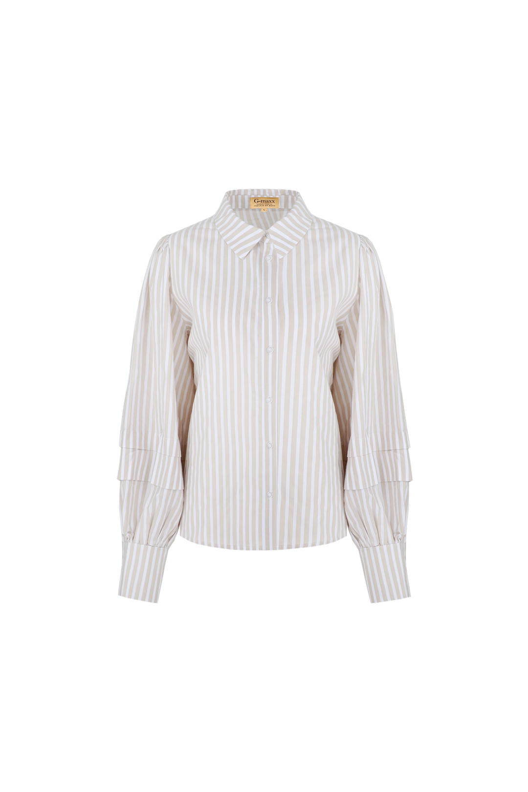 Livia blouse | Offwhite/Sahara