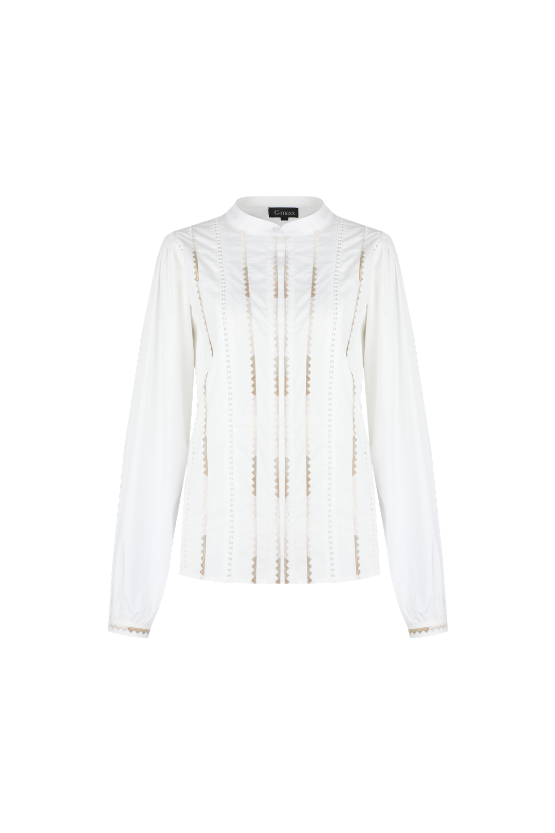 Elive blouse | Offwhite/Sahara