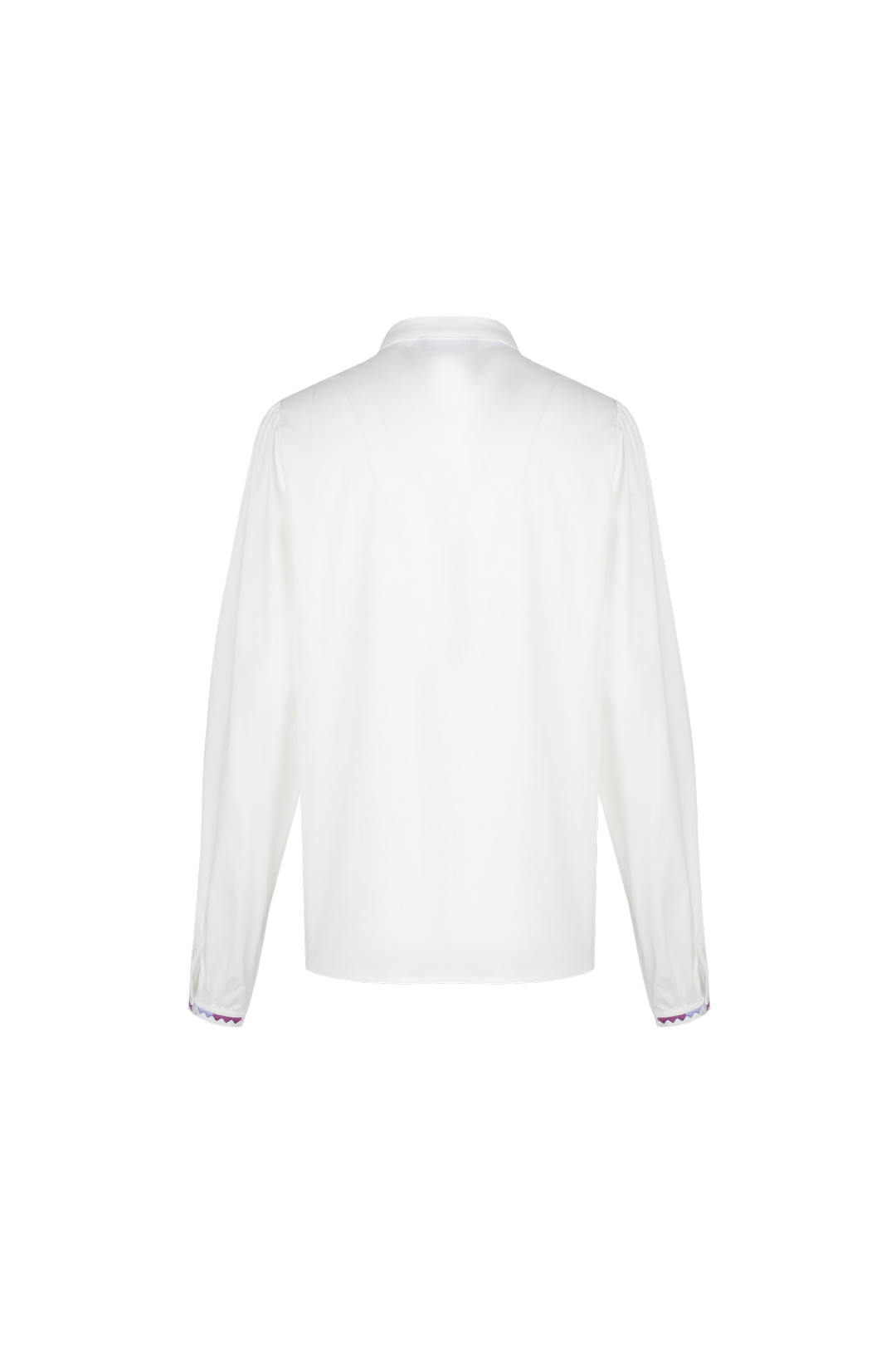 Elive blouse | Offwhite/Warm Purple