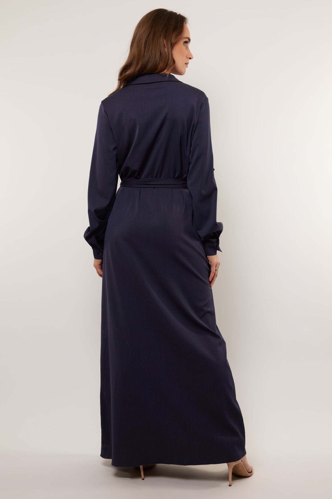 Clair dress | Denim Mid Blue