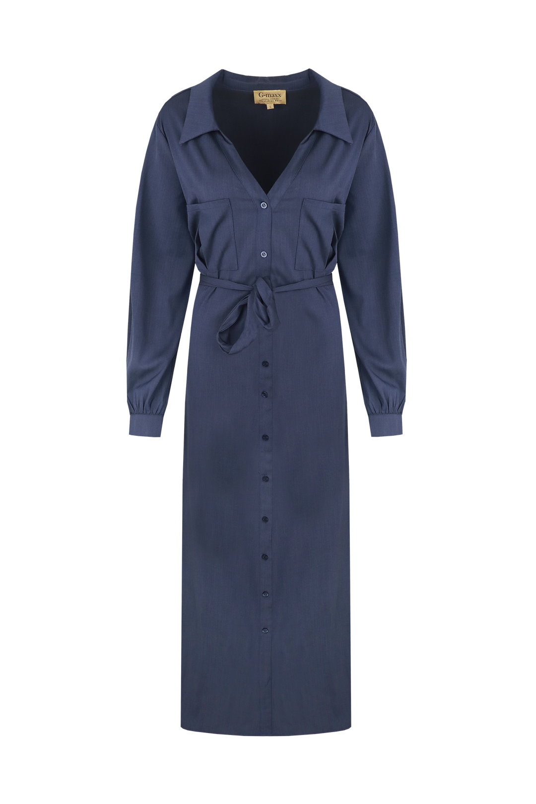 Clair dress | Denim Mid Blue
