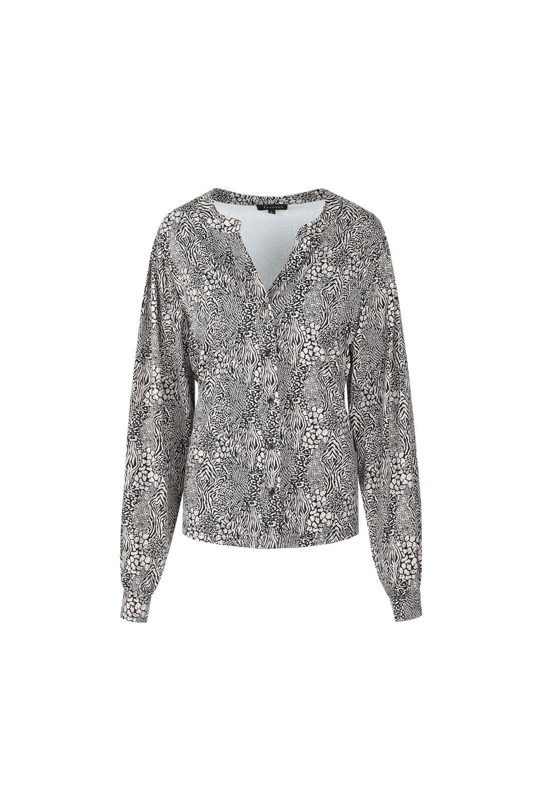 Bluse Mollie | Kies/Schwarz