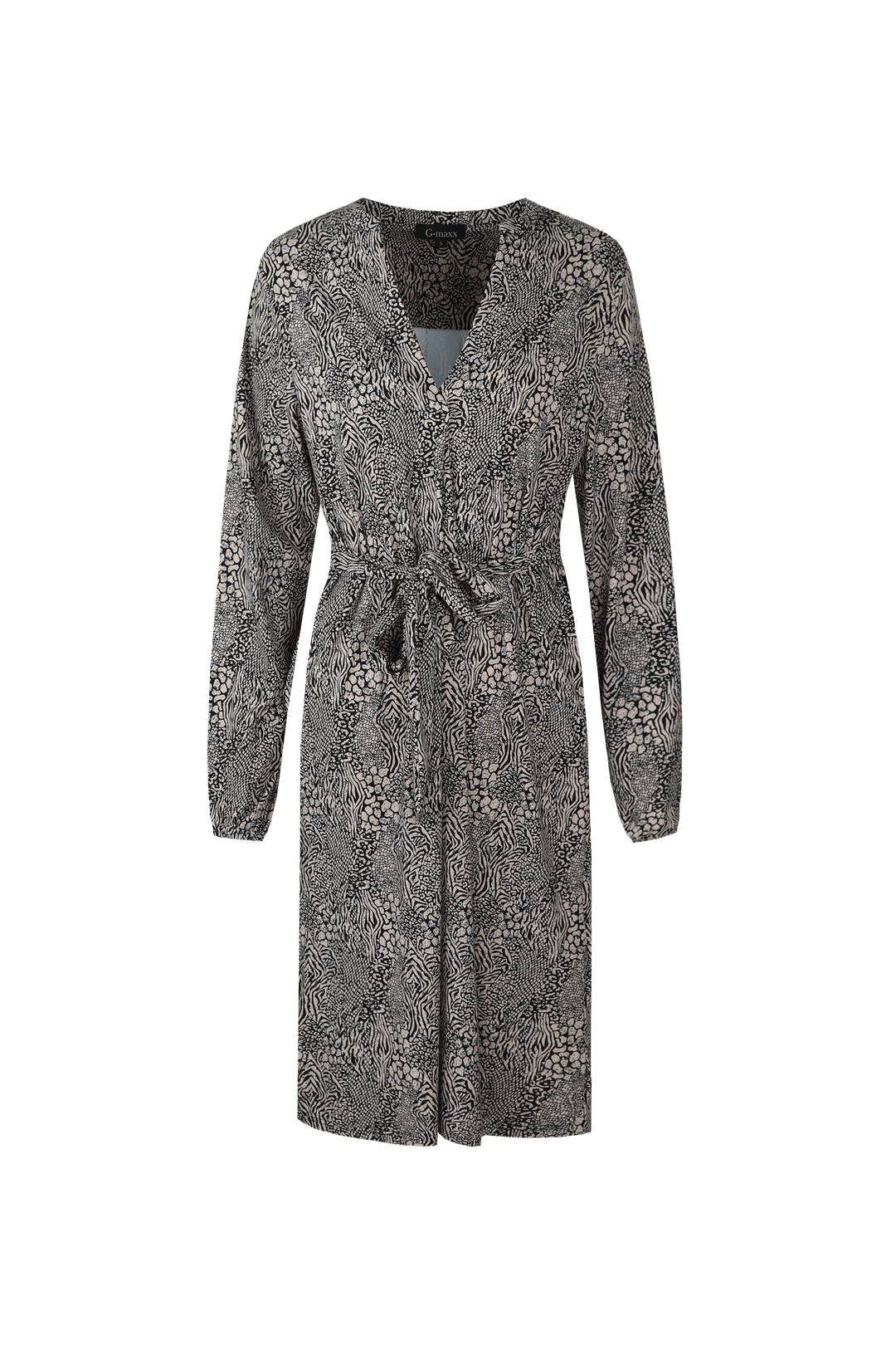 Rosy jurk | Gravel/Black