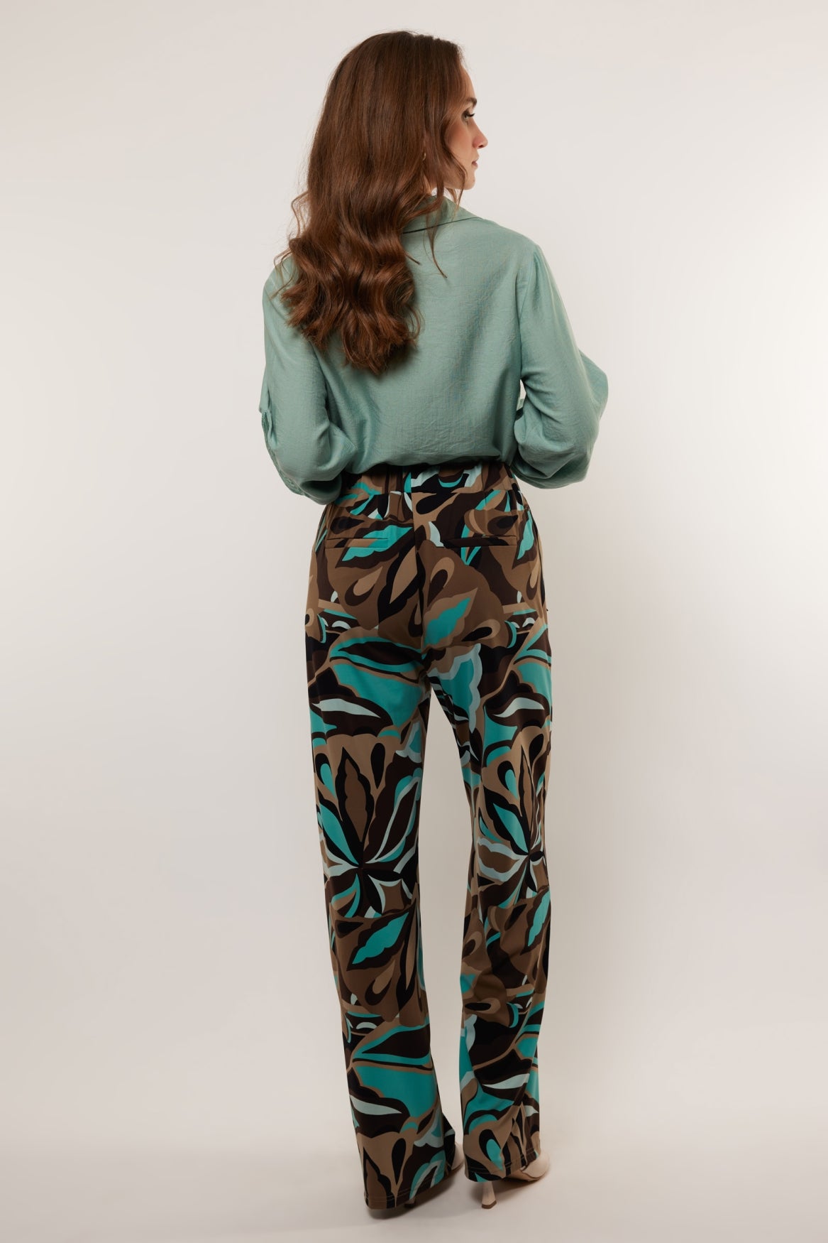 Tias pants | Sahara/Arctic Blue