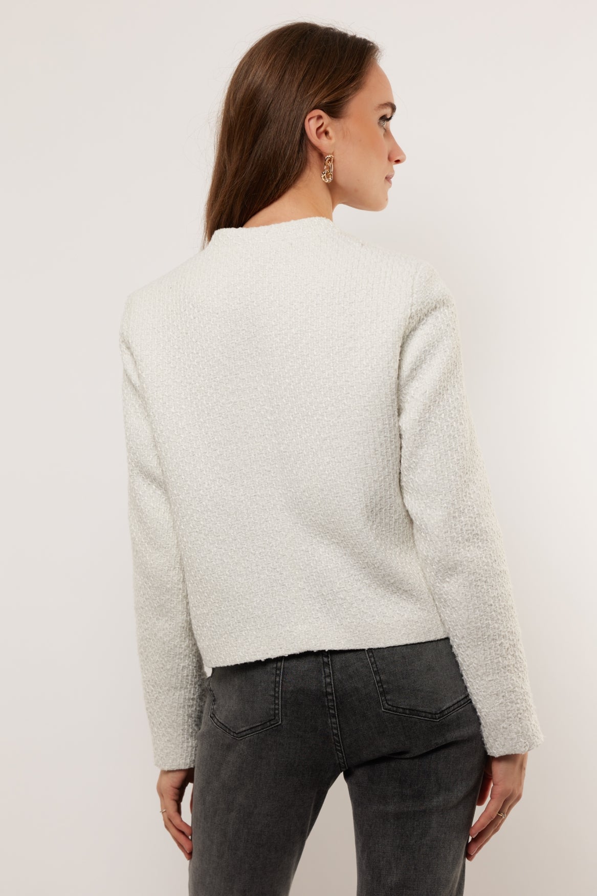 Sloan-Jacke | Cremefarben