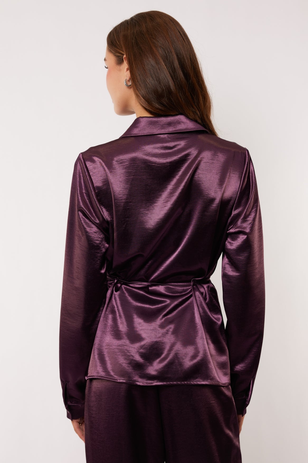Lilianna blouse | Midnight Purple