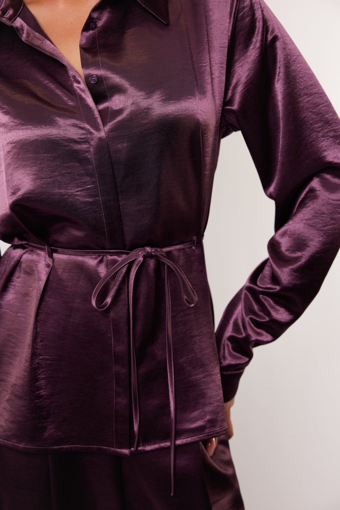 Lilianna blouse | Midnight Purple
