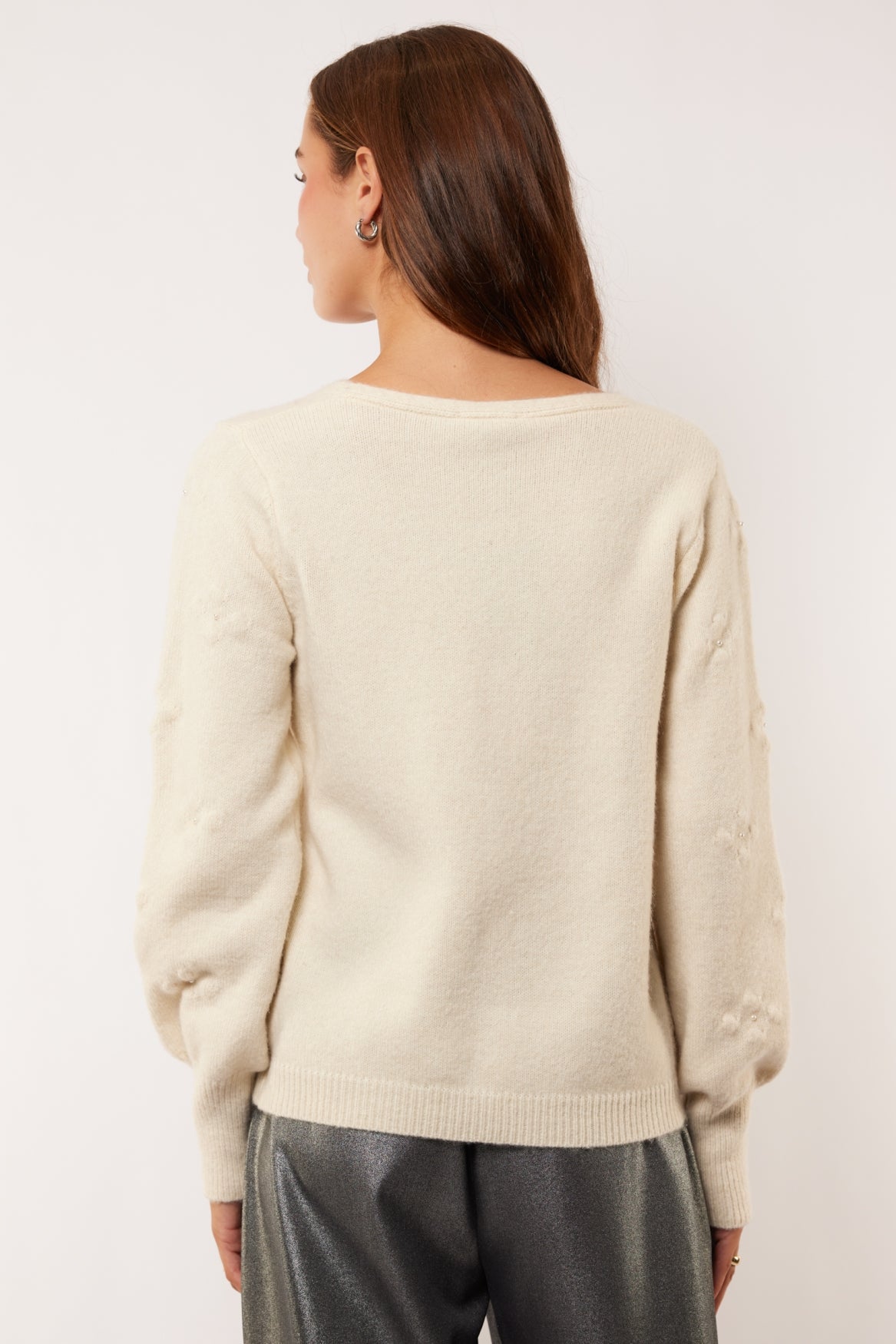 Milena sweater | Wool White