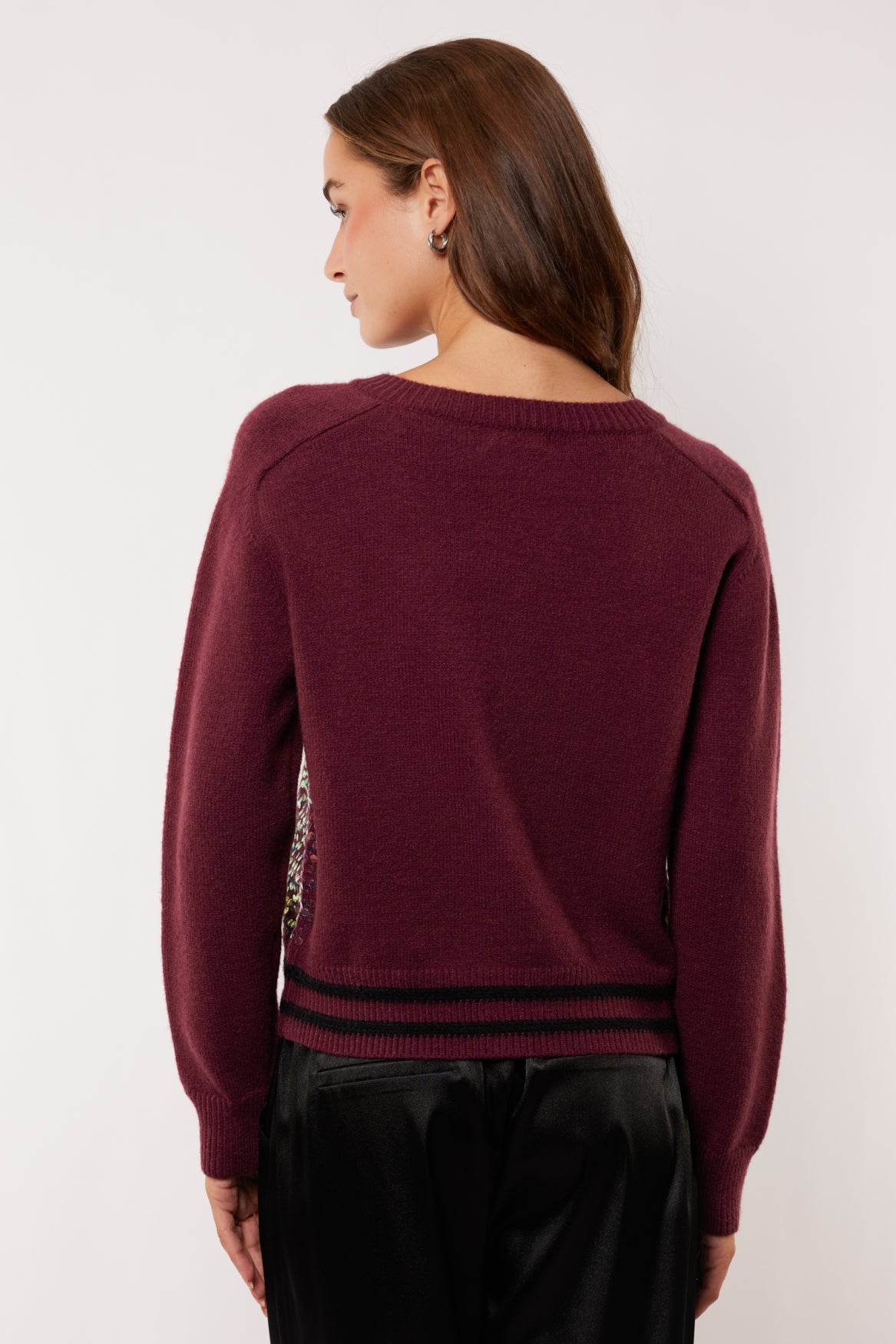 Angelica vest | Mauve Wine