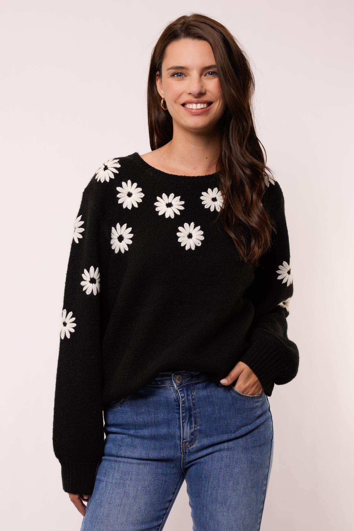 Zaina sweater | Black