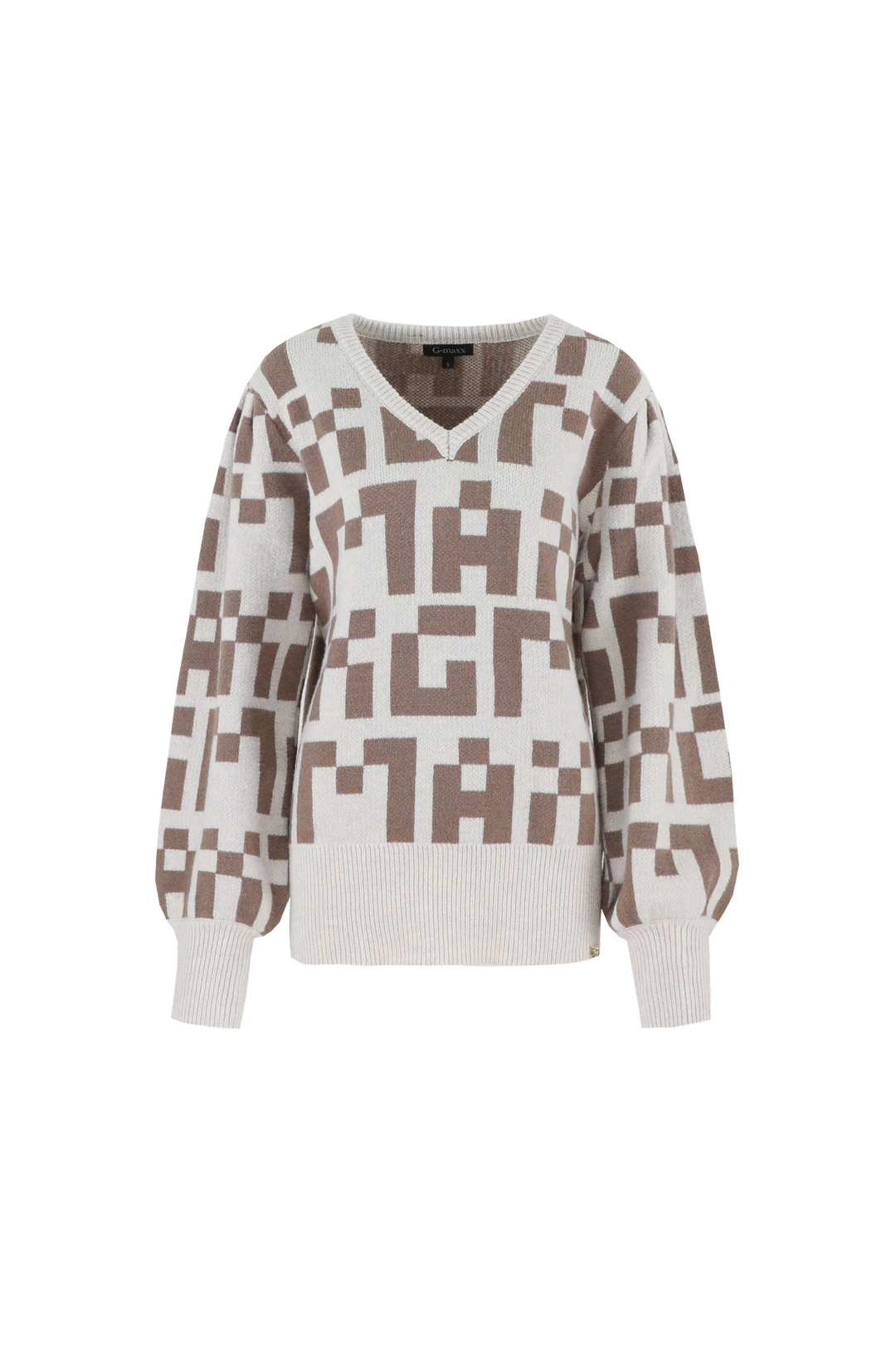 Mavina sweater | Gray Brown/Wood Ash