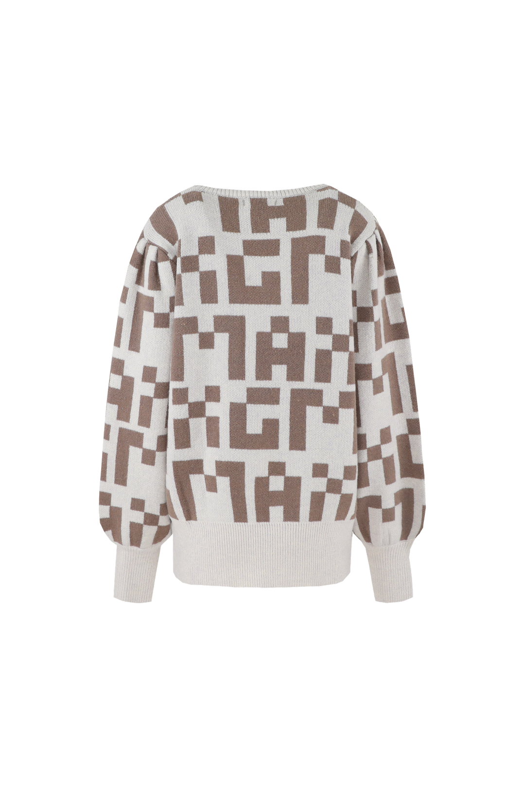 Mavina sweater | Gray Brown/Wood Ash