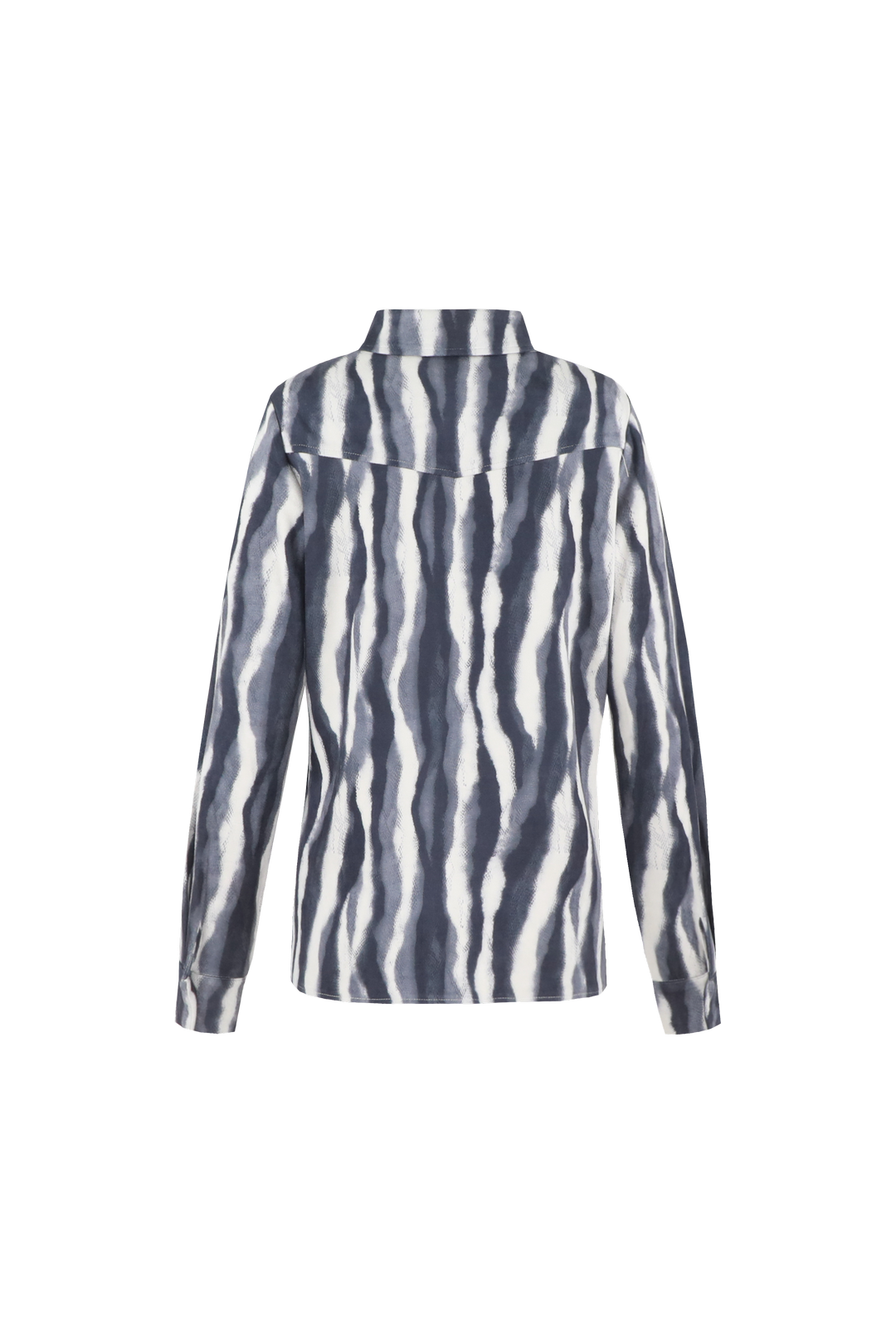 Lupita Bluse | Schwarz/Nachtgrau