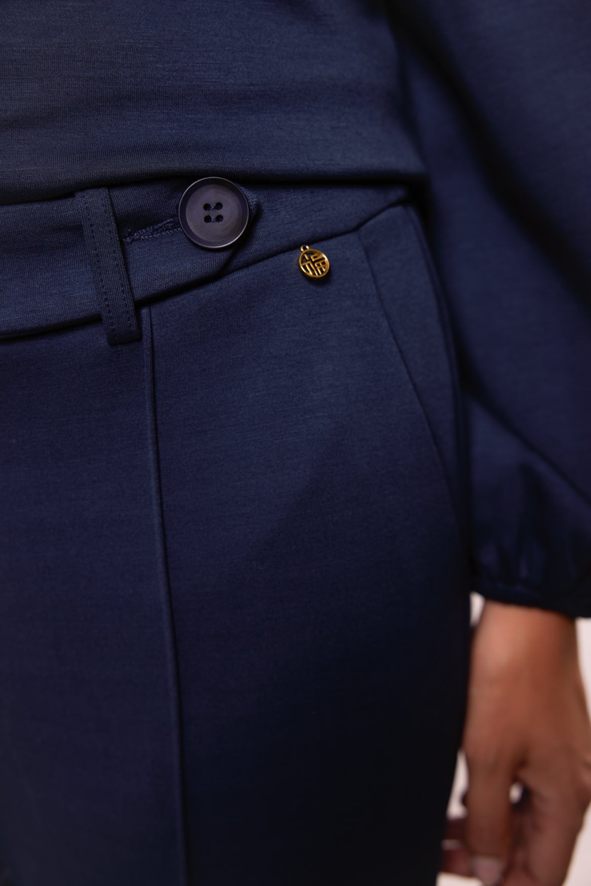 Mailys broek | Dark Night Blue