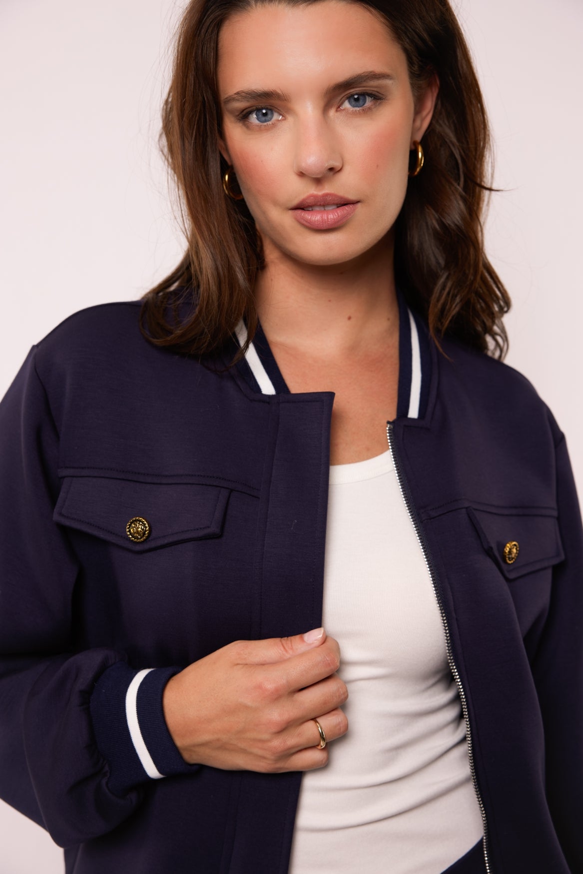 Ninon jacket | Dark Night Blue