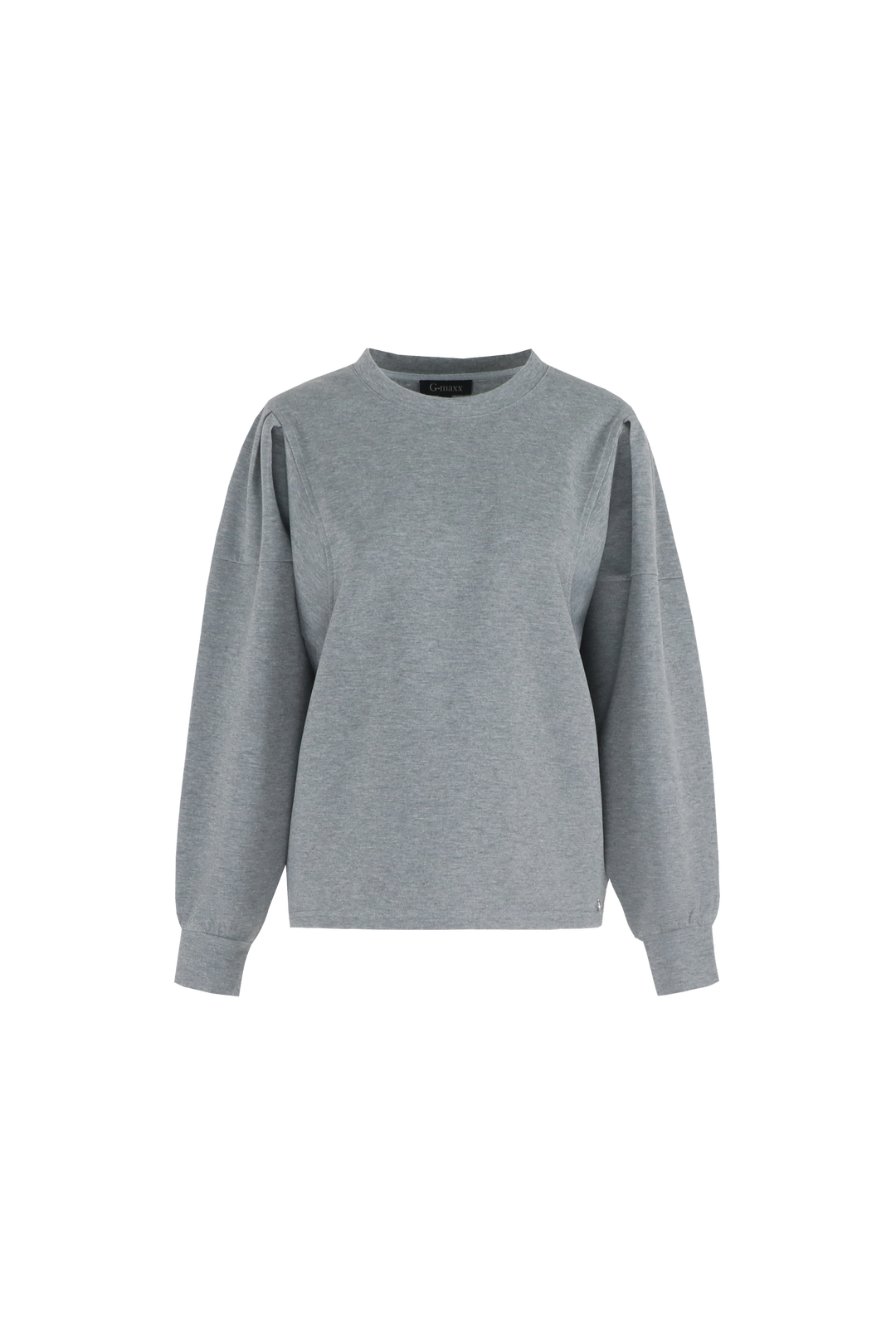 Prune Pullover | Grau Melange