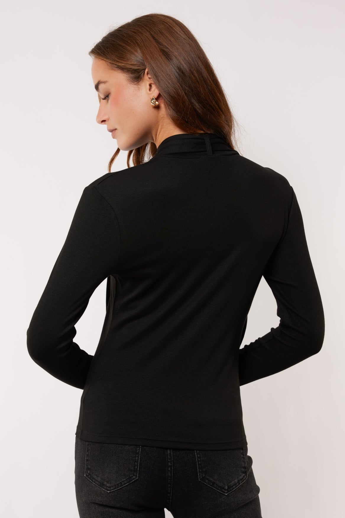 Charlotte Top | Schwarz