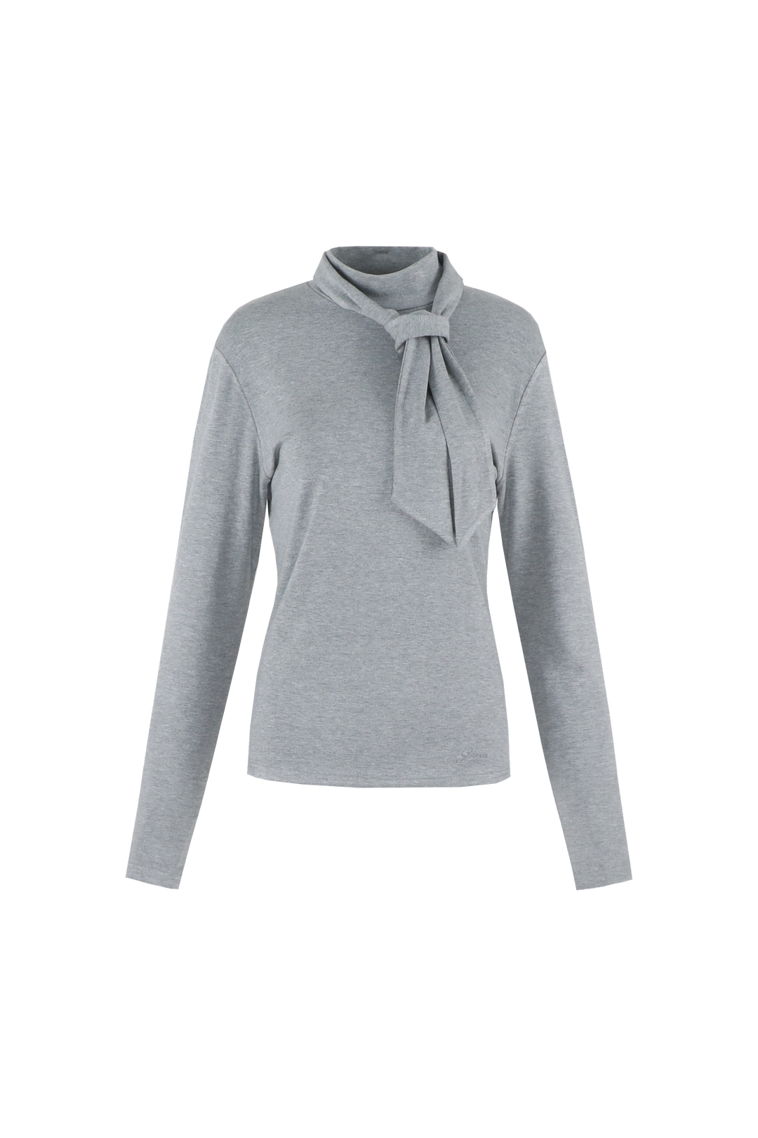 Charlotte Top | Graumeliert
