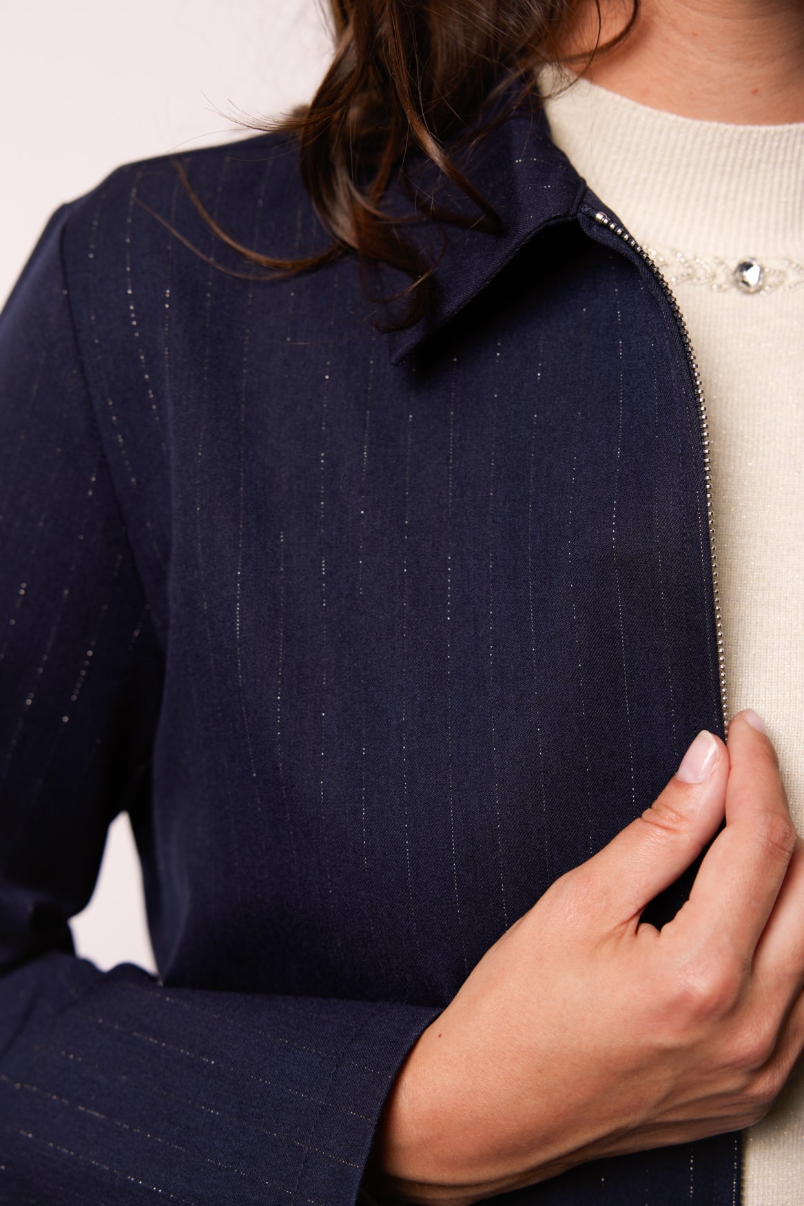 Adara blouse | Dark Night Blue