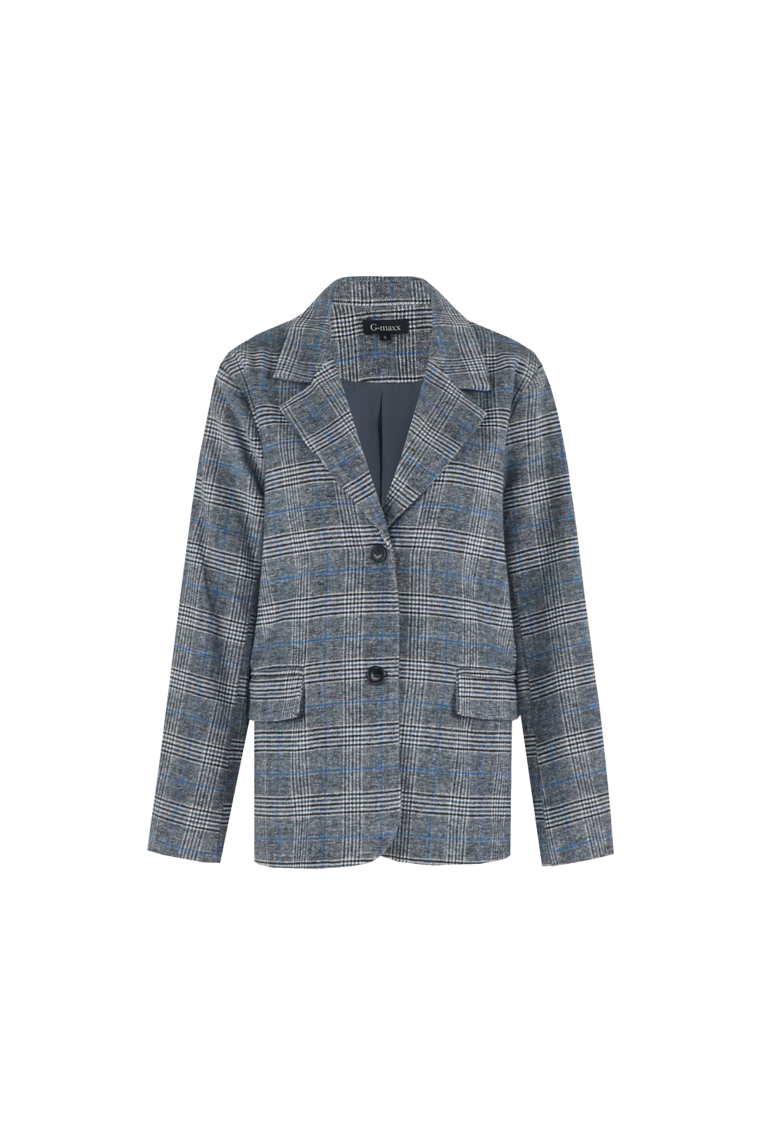 Freesia Blazer | Nachtgrau/Off-White