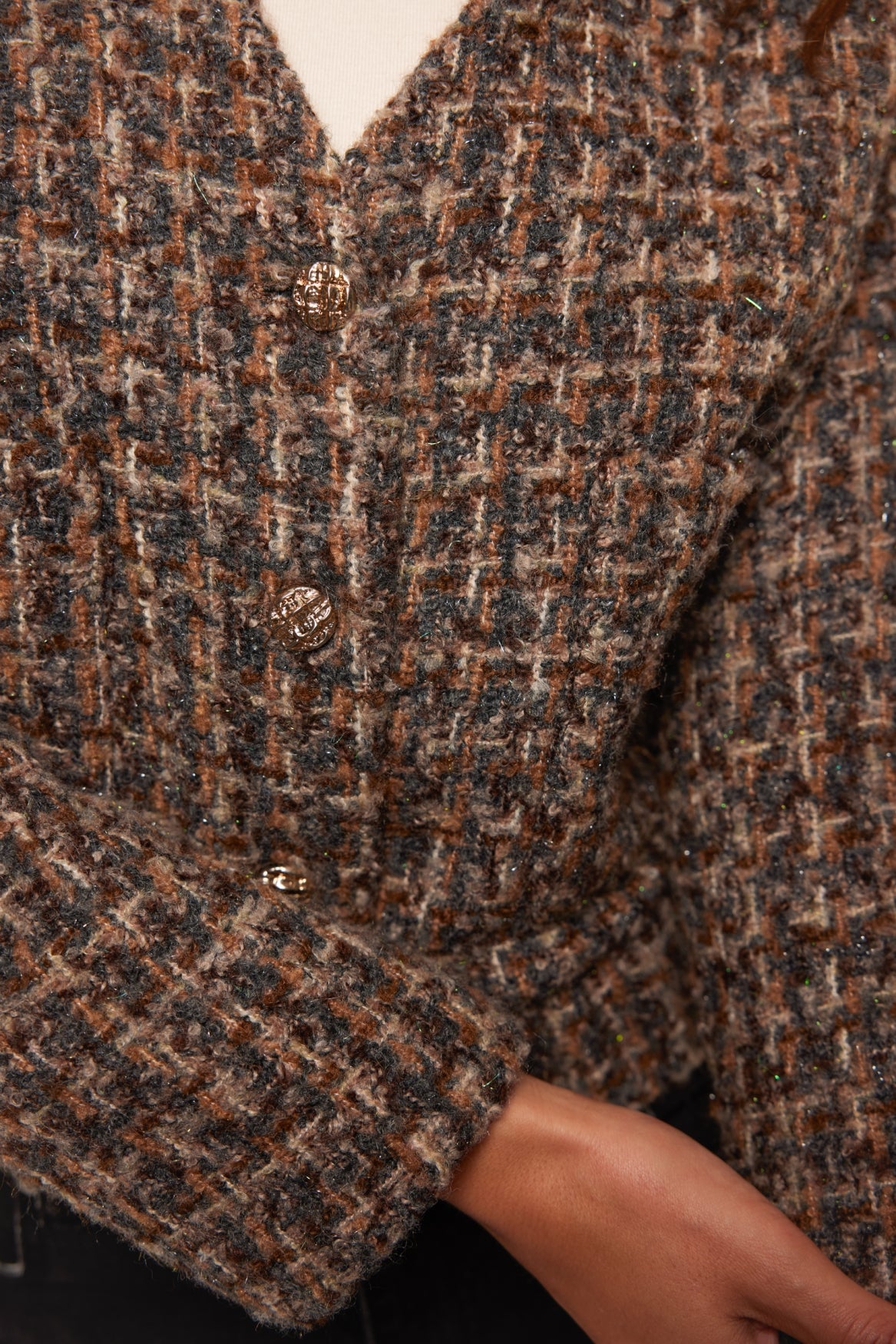 Sakura jacket | Gray Brown/Night Grey