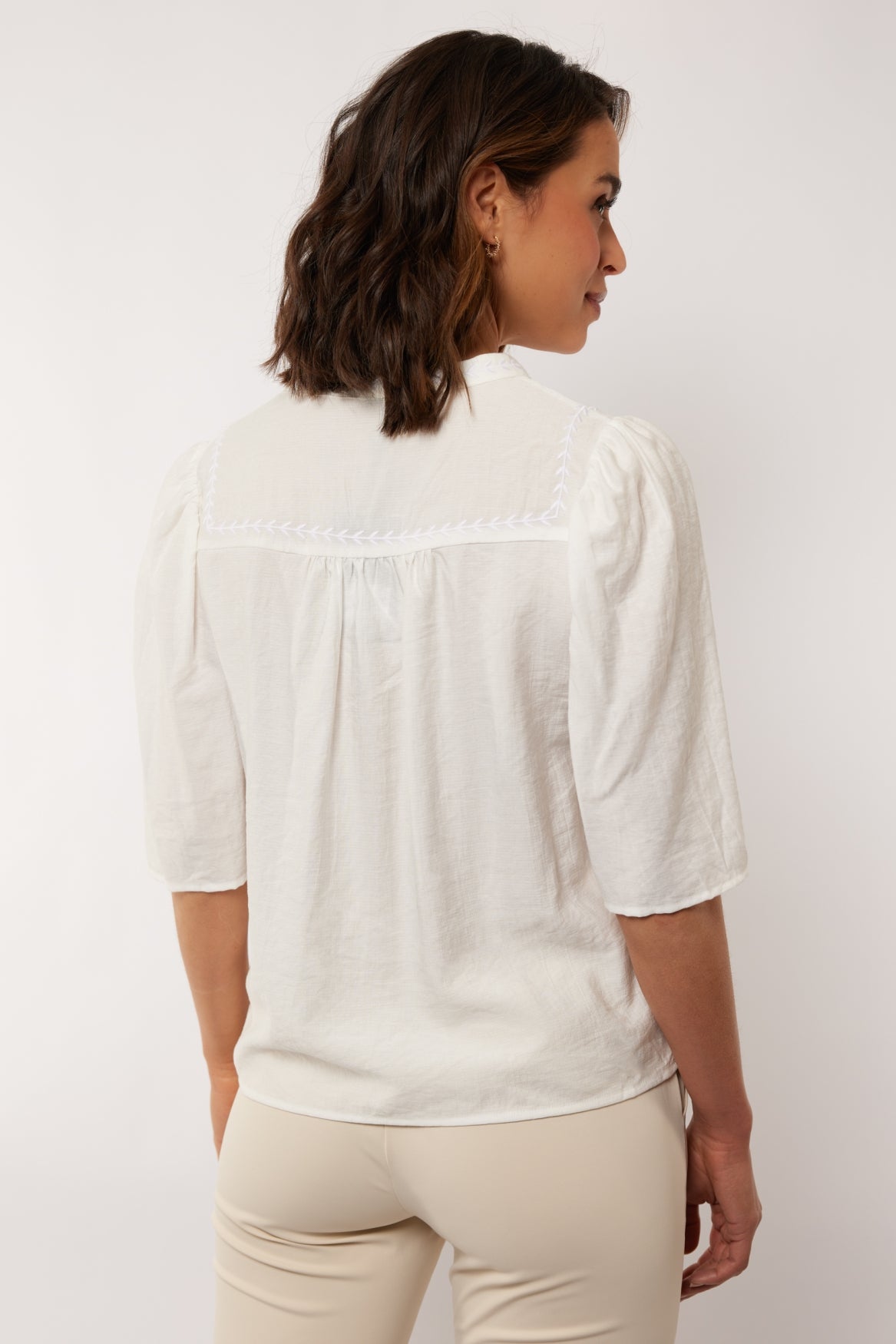 Alina top | Offwhite