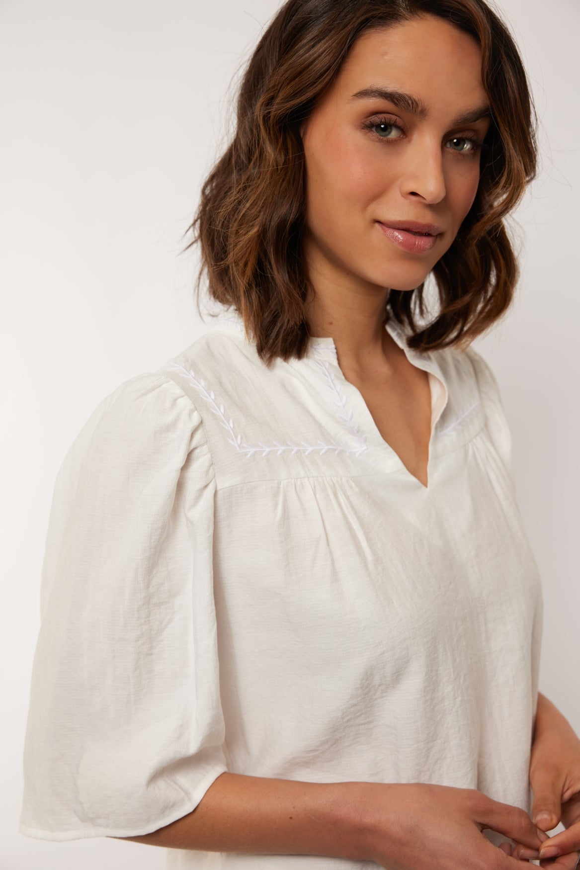 Alina top | Offwhite