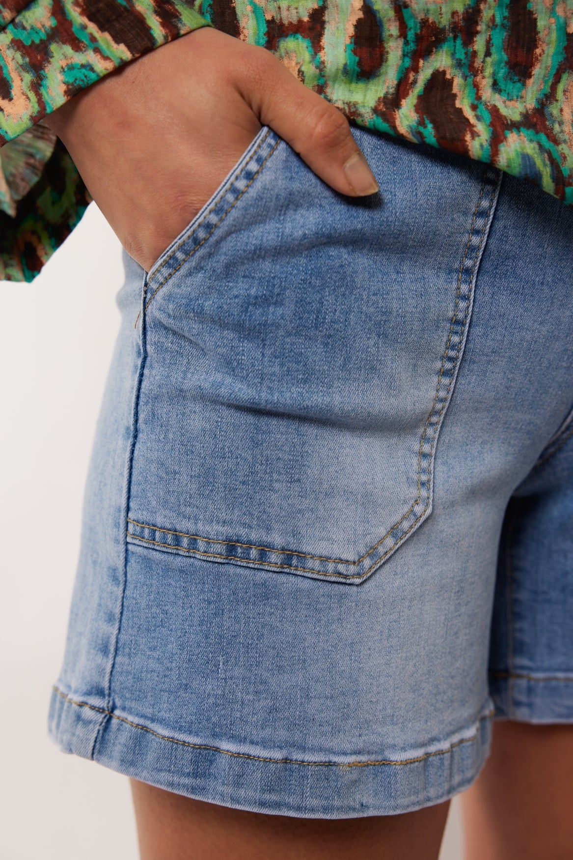 Giorgia short | Denim Mid Blue