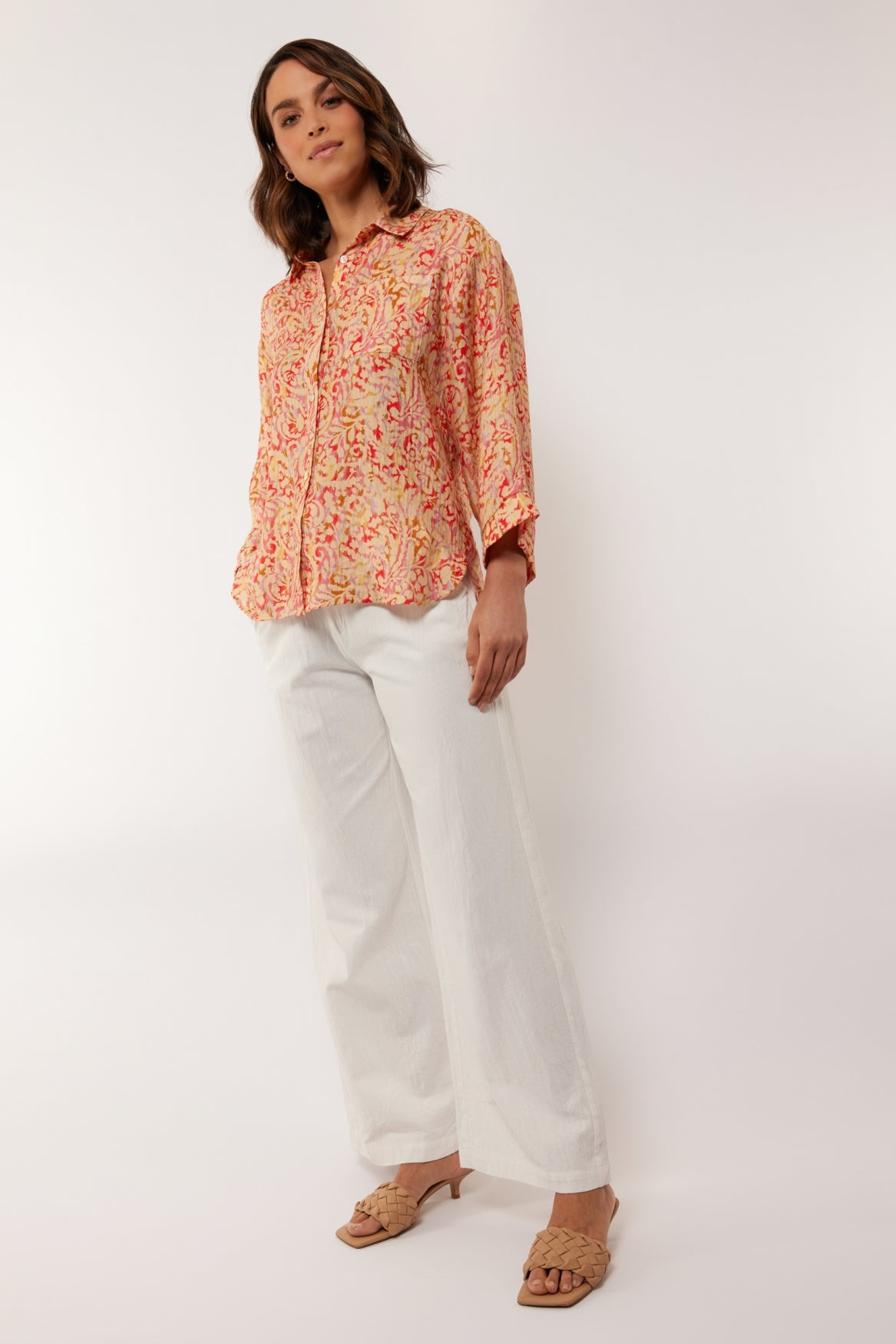 Olivier trousers | Bright White