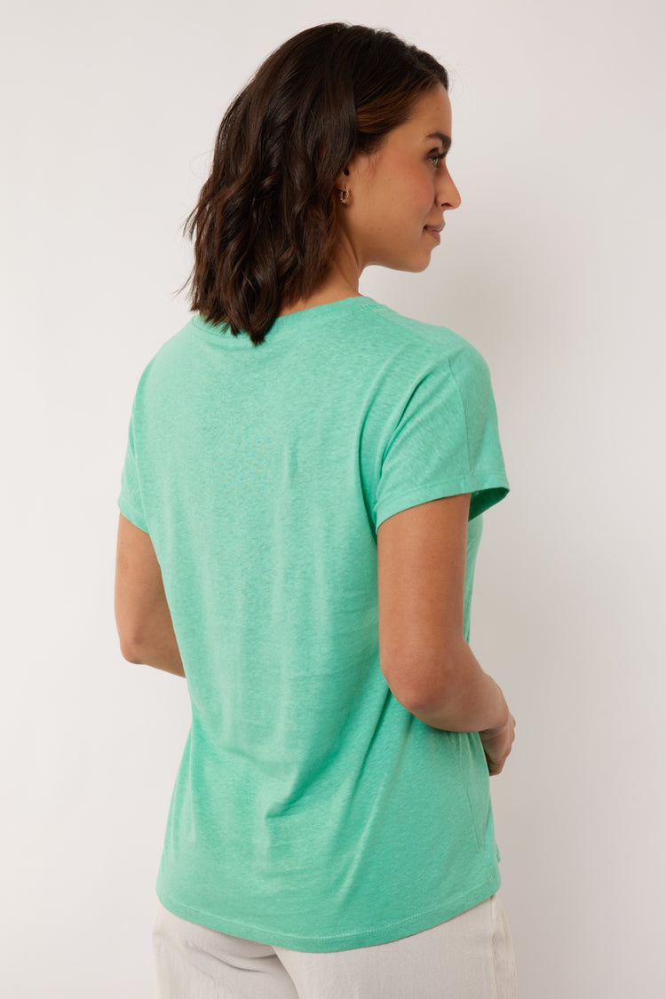 Gael top | Pool Blue