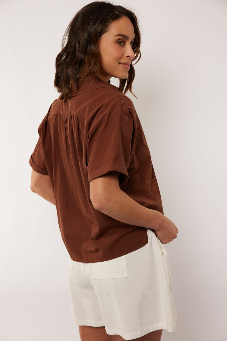 Yasmin blouse | Cappuccino